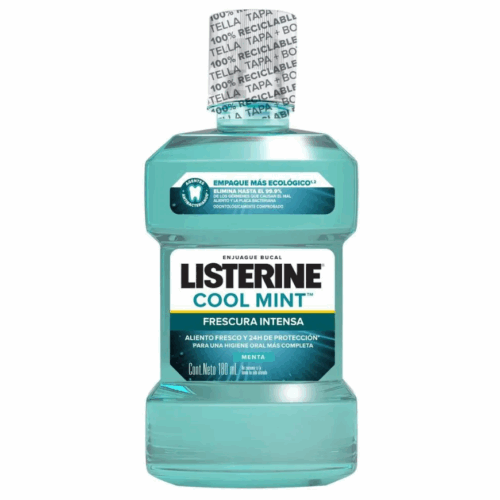 LISTERINE COOL MINT FRESC/INTEN X180 ML(*)