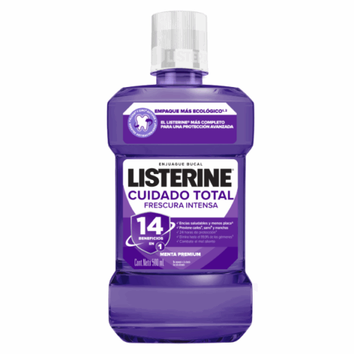 LISTERINE CUIDADO TOTAL X 500 ML