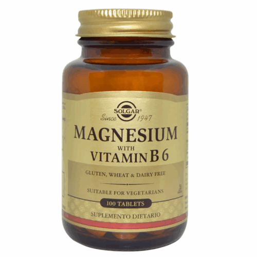 VITAMINA B6 + MAGNESIUM  X 100 TAB