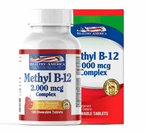 METHYL B 12 2000 MCG COMPLEX SABOR CEREZA  X  100 TAB