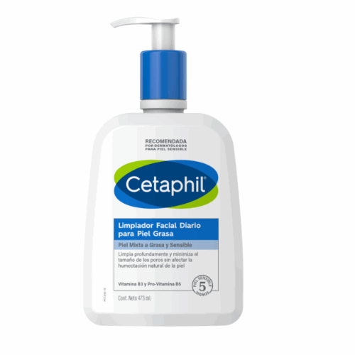 CETAPHIL GEL LIMPIADOR PIEL GRASA X  473 ML