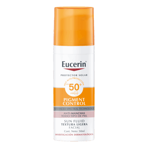 EUCERIN PIGMENT CONTROL FPS 50+ SUN FLUID FACIAL ANTI MANCHAS