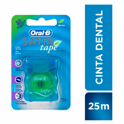 ORAL B CINTA  DENTAL SATIN MENTA X 25 MTS