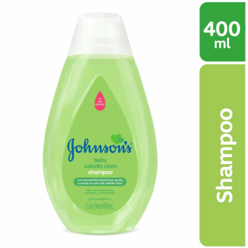 SHAMPOO JOHNSON BABY CABELLO CLARO / MANZANILLA X 400 ML