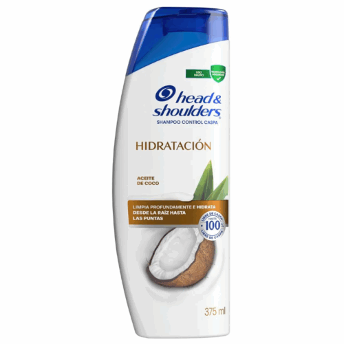 HEAD SHOULD SHAMPOO HIDRATAC ACEITE COCO X 375 ML