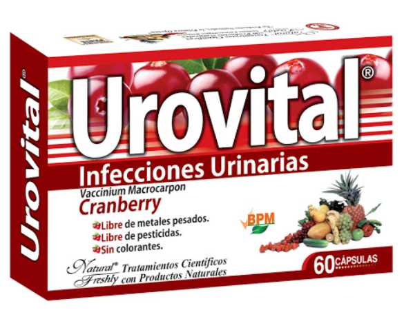 UROVITAL CRANBERRY CAJA 60 CAPSULA