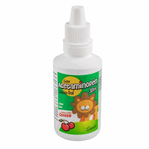 ACETAMINOFEN GOTAS NIÑOS CERZA X 30 ML
