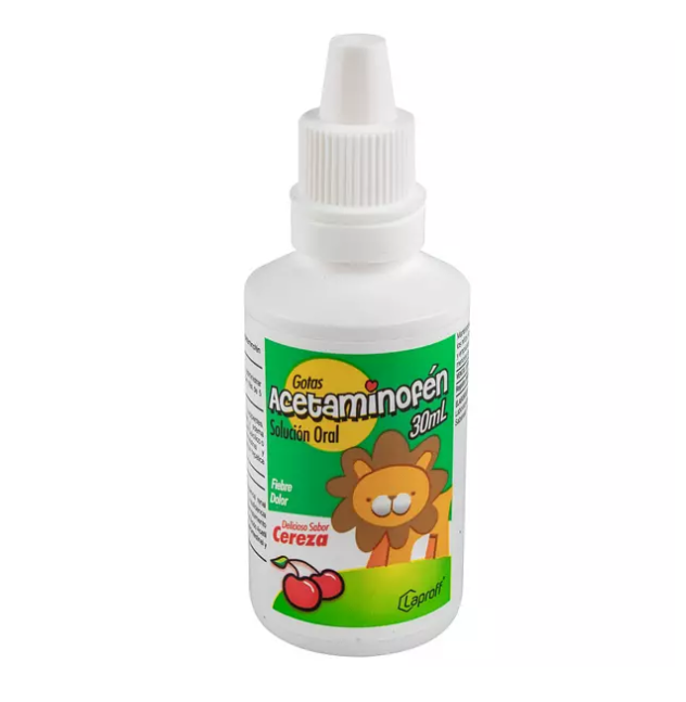 ACETAMINOFEN GOTAS NIÑOS CERZA X 30 ML