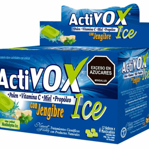 ACTIVOX ICE CAJA X 12 SOBRES