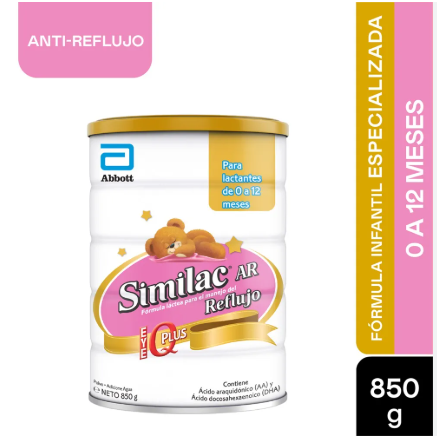 SIMILAC AR ANTIREFLUJO X 850 GR