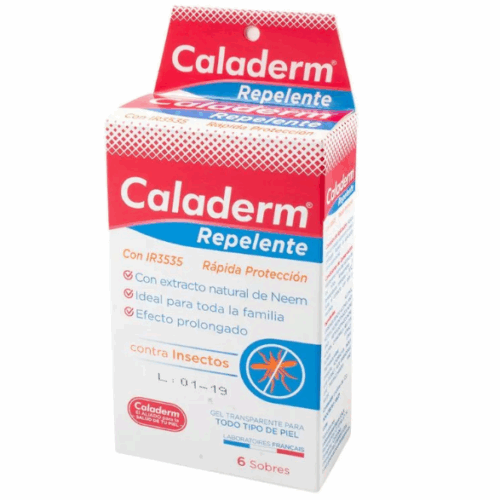 CALADERM REPELENTE  X  6 SOBRES