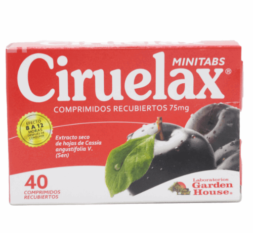 CIRUELAX MINITABS X 40 COMP