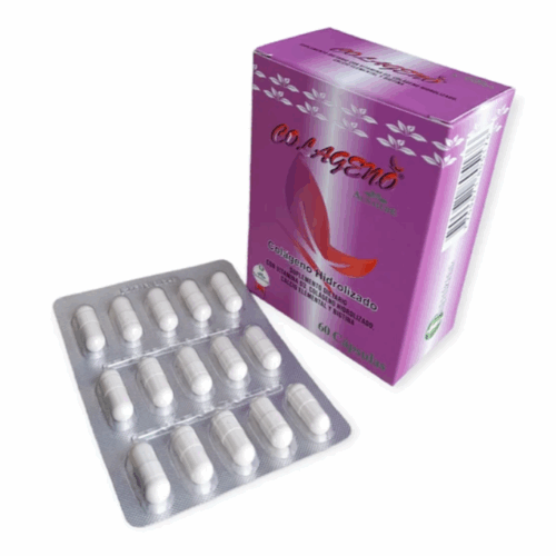 COLGENO HIDROLIZADO + VITAMINA  D3 + CALCIO + BIOTINA X 60 CAP