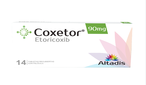 ETORICOXIB 90 MG X  14 TABLETAS (COXETOR)