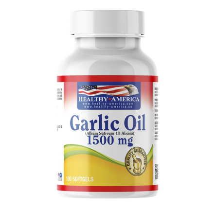 GARLIC OIL 1500 MG X 100 SOFTGELS