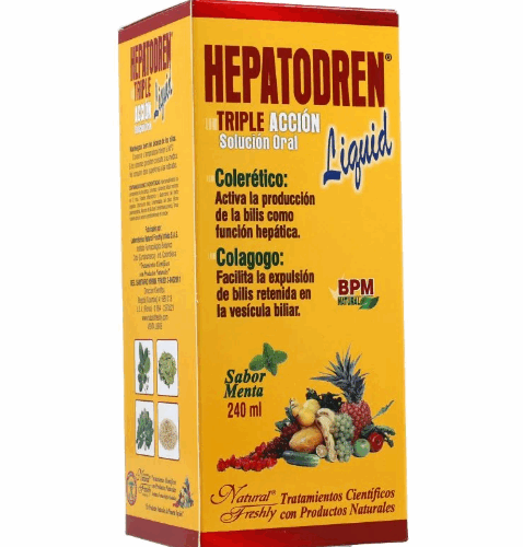 HEPATODREN TRIPLE ACCION SOLUCION ORAL  X 240ML