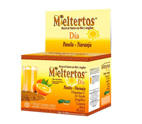 MIELTERTOS DIA PANELA NARANJA X 24 SOBRES C/U