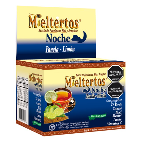 MIELTERTOS NOCHE PANELA LIMON  X 24 SOBRE C/U