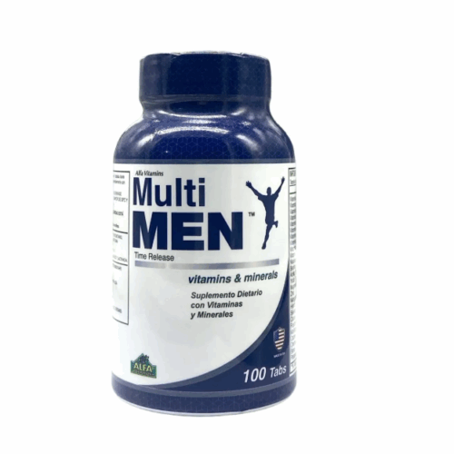 MULTI MEN VITAMINAS Y MINERALES X 100 TAB