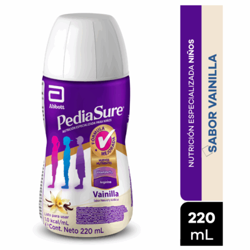 PEDIASURE LIQUIDA VAINILLA  X 220 ML