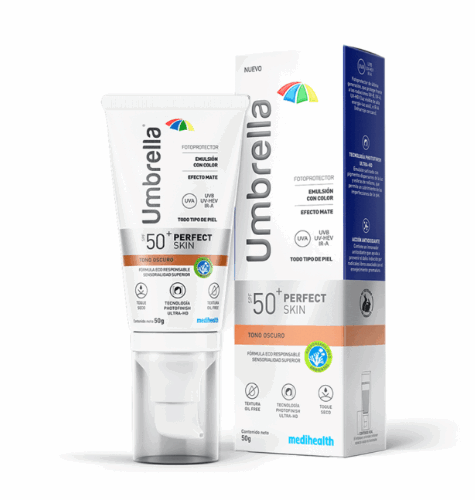 UMBRELLA PERFECT SKIN T/ OSCURO 50 EMULX 50G