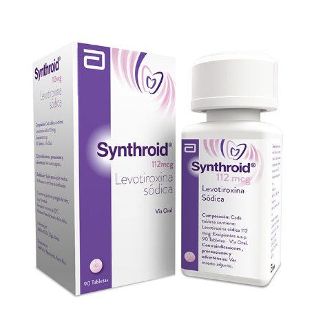 SYNTHROID 112 MCG X 90 TAB