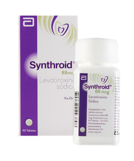 SYNTHROID 88 MCG X 90 TAB