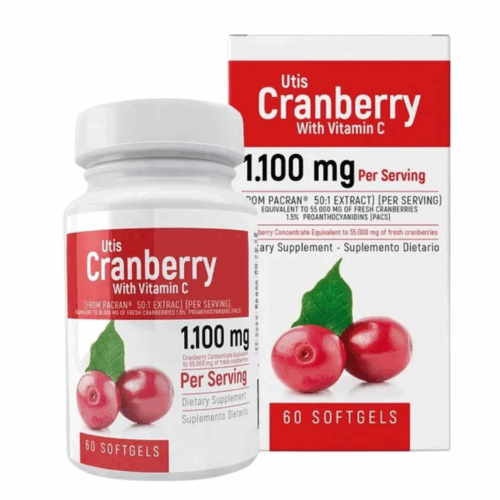 CRANBERRY UTIS  VITAMIN C 1100 MG X  60 CAP BLAND