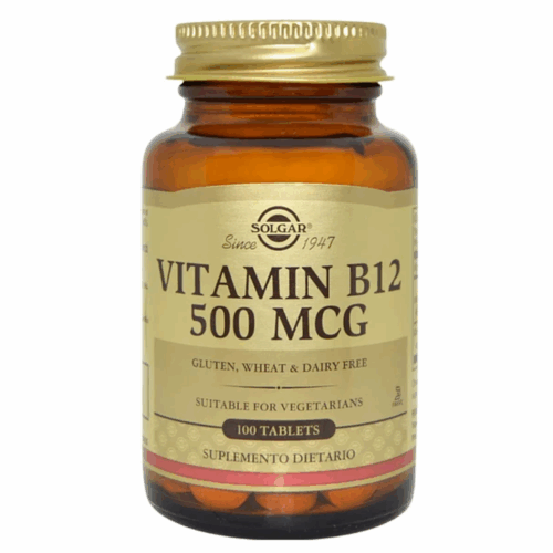VITAMINA B12 500 MCG X 100 TABLETAS