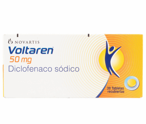 VOLTAREN 50 MG X 30 TAB SOB X 10 TBL
